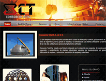 Tablet Screenshot of consorciototal.com